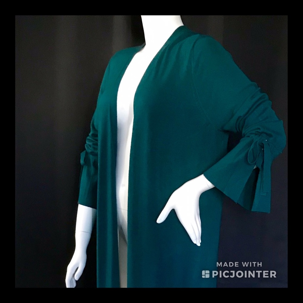 Halogen open front cardigan